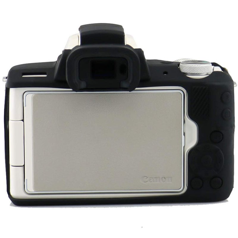 Yisau حافظة يساو لكاميرا كانون EOS M50 / EOS M50 Mark II، غلاف واقي من السيليكون الناعم لجسم كاميرا كانون EOS M50 / M50 Mark II الرقمية (أسود) - Image 5